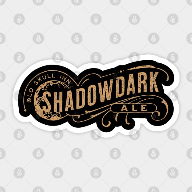 Shadowdark Ale Sticker by Riverlynn_Tavern